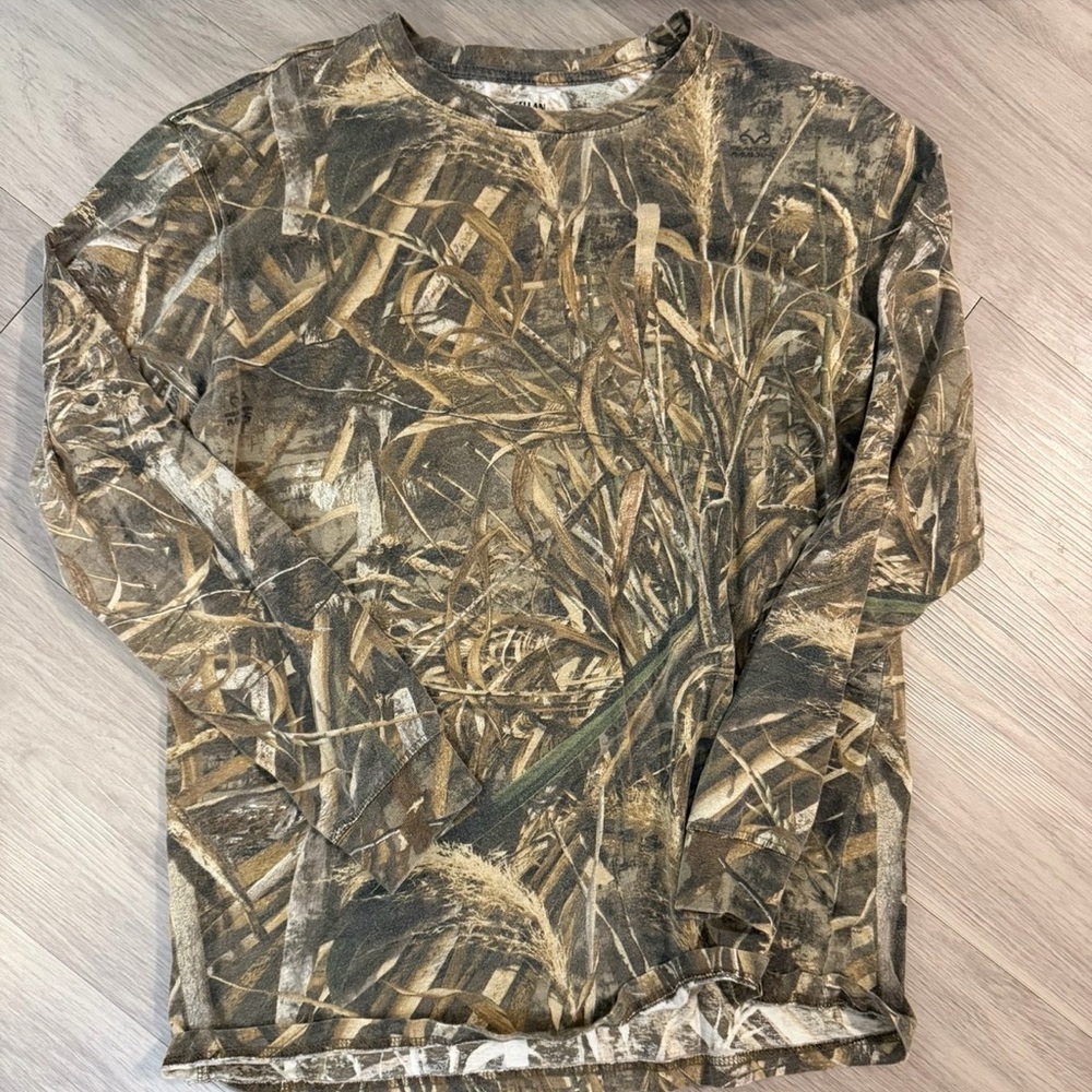 Magellan Outdoors Woodland Camo Long Sleeve Shirt